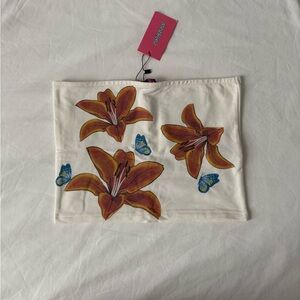 Edikted floral tube top